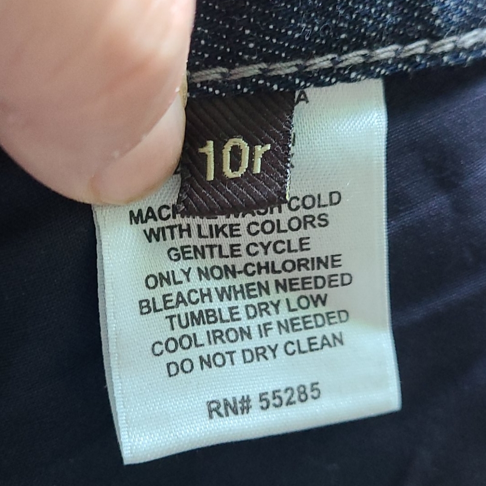 Express jeans, altered hemline - Picture 4 of 4